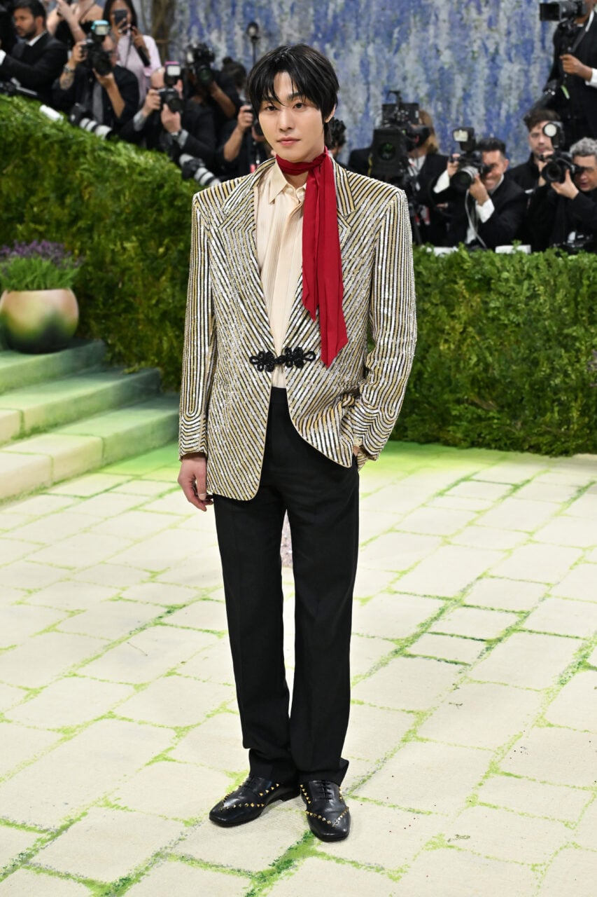 Ahn Hyo-seop at Met Gala